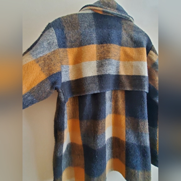 Vintage Shacket shirt like jacket rare and warm unisex Large - Picture 8 of 14